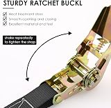 TLGREEN 10 Pack Ratchet Tie Down Straps 6m Heavy Duty 800 kg Endless Belts view 2