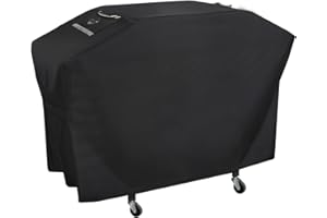 KINGLY Heavy Duty Griddle Cover for Blackstone 28 inch Griddle with Hood,Rip-Proof 5483 Premium Griddle Cover,Upgraded Waterproof UV & Fade Resistant Flat Top Gas Grill Cover with Strap and Air Vent