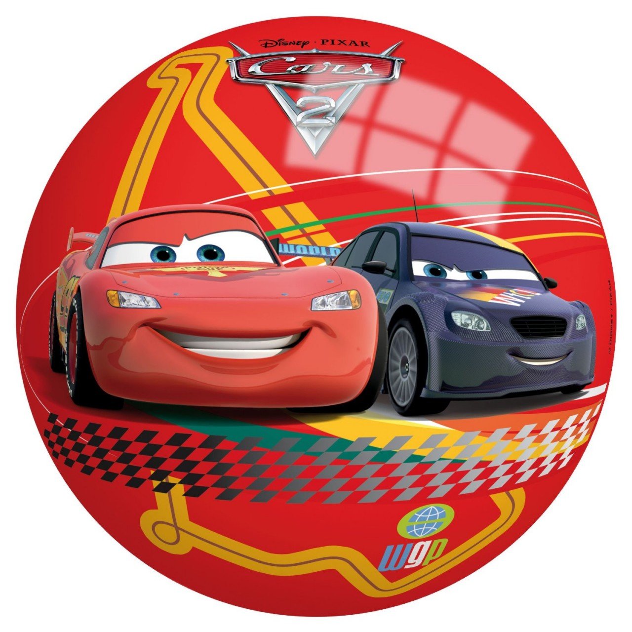 John 50525 Cars 2 - Pelota (13 cm): Amazon.es: Juguetes y juegos