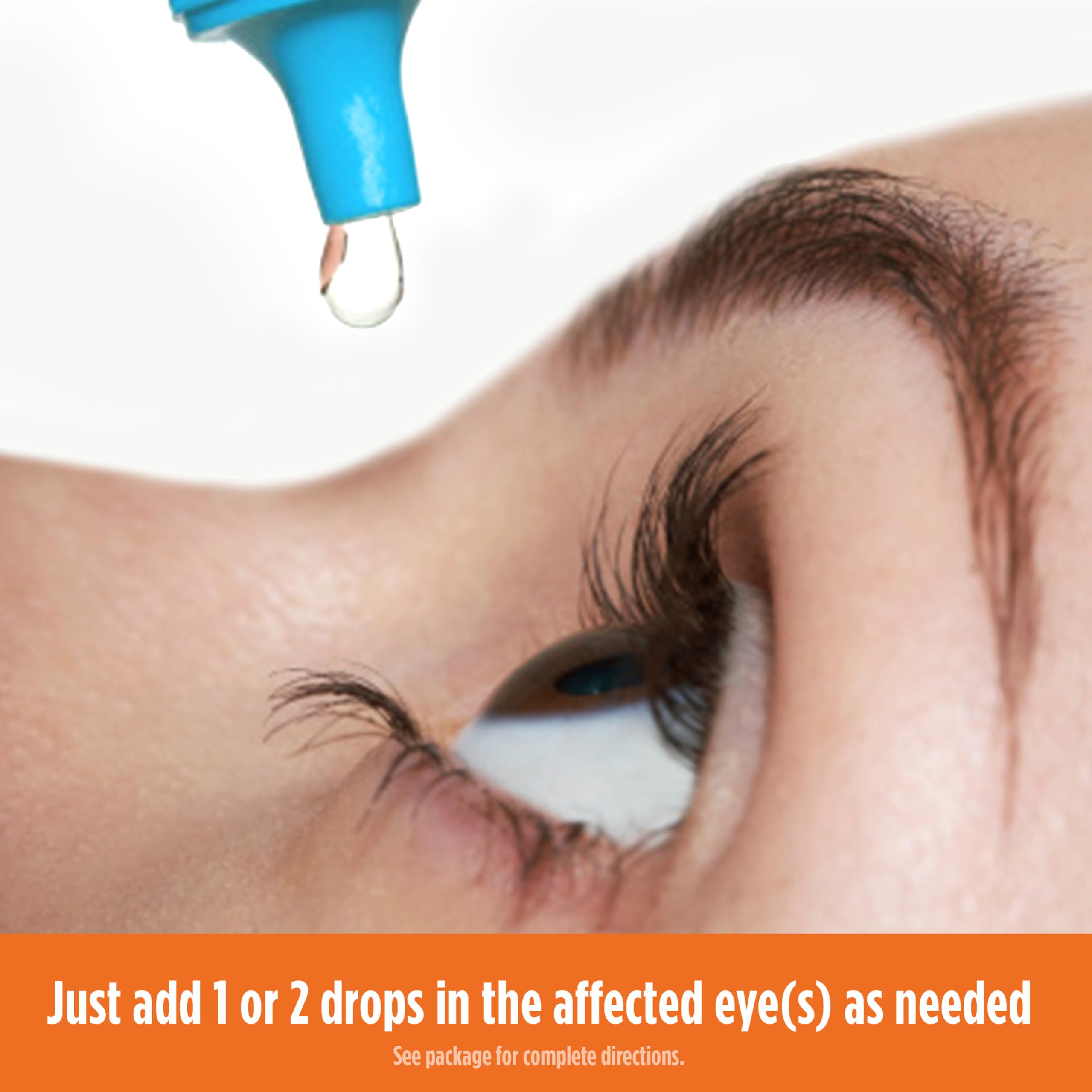 BLINK Eye Drops for Dry Eyes, Triple Care Lubricant Eye Drops, Instantly Soothing, Moisturizing & Extra Long-Lasting Hydrating Eye Care for Moderate to Severe Dry Eye Symptom Relief, 0.34 fl oz