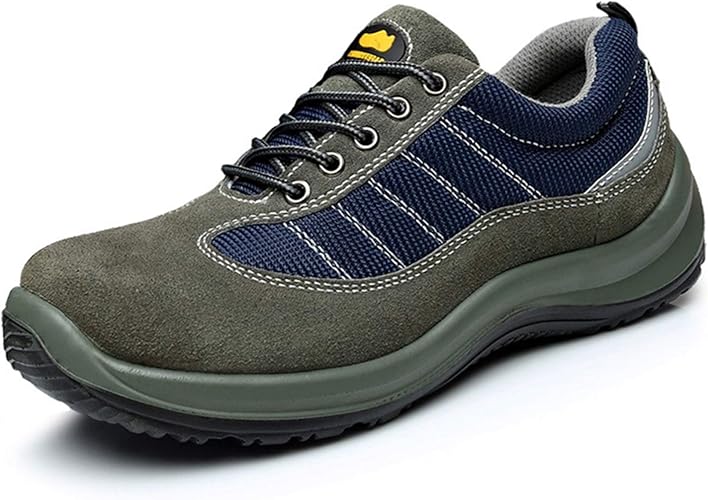 Amazon 安全靴 ウォーキングシューズ メンズ レディース 牛革 鋼鉄製先芯 つま先保護 通気性 超軽量 衝撃吸収 作業靴 静電気防止 絶縁 防臭 耐磨耗 スニーカー 倉庫 工業と建築靴 男女兼用 大きいサイズ 滑り止め ムリョシューズ ハイキング トレッキングシューズ