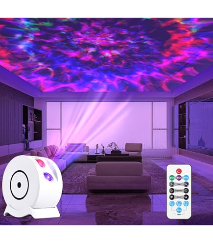 3-in-1 Galaxy Projector Star Night Light – Clap-Activated, Music Sync, 14 Million Colors, Moon & Aurora Effects, For Kids And Adults (No Speaker)