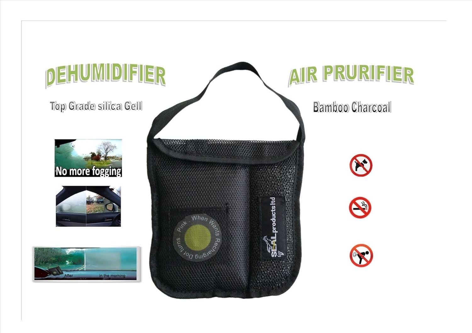 Dry AIR CAR/Home DEHUMIDIFIER Bag Moisture Absorber/Damp