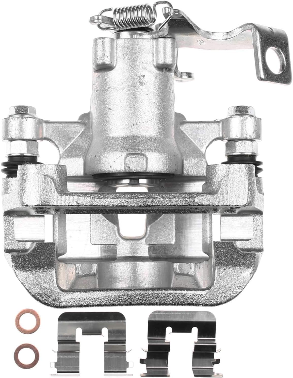 thumbnail interactive-video image 1 of Rear Left Brake Caliper With Bracket For Kia Soul 2010-2013 1.6L 2.0L – Direct Replacement 1 of 3