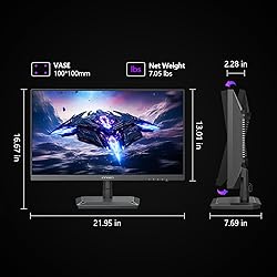 INNOCN 24.5" Gaming Monitor 1440p 240Hz QHD 2K PC
