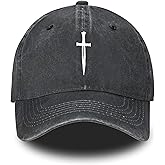 Embroidered Baseball Cap Adjustable Vintage Washed Distressed Denim Baseball Hat for Women Men