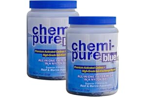 CHEMI PURE BLUE Boyd Enterprises Chemi-Pure Blue Filtration Media for Aquarium, 11-Ounce (2 Pack)