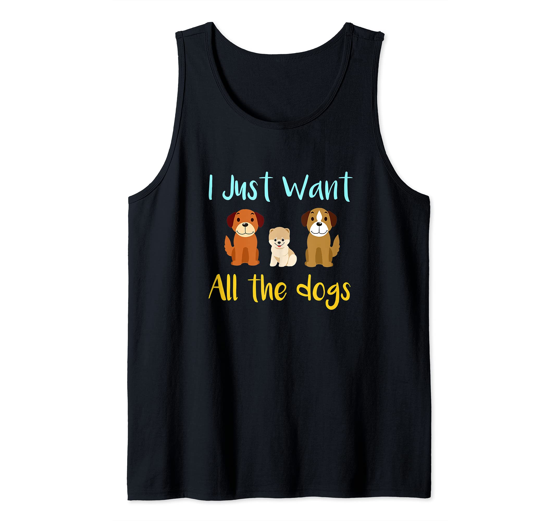 Want All The Dogs Rescue Dog Tank Top