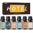 AmaKane Fragrance Oils, Hotel Home Collection Diffuser Oil, Fragrance Oil for Candle Making, Soap Scents for Making Soap, Essential Oils Set 6x10ml, Luxury Night, White Tea&Thyme, Jasmine&Sandal, More