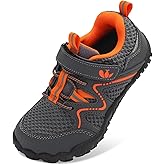 FEETCITY Kids Barefoot Shoes Boys Girls Sneakers Toddler Walking Shoes Kids Hiking Shoe Lightweight Outdoor Tennis Shoe