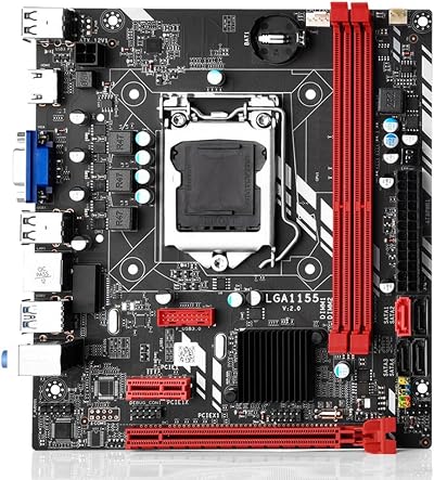 Potadak B75M Desktop Motherboard LGA 1155 for i3 i5 i7 CPU USB 3.0 SATA 3.0