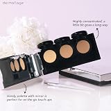 Dermaflage Full Coverage Concealer Palette 3 Colors Waterproof Cream Brush view 8