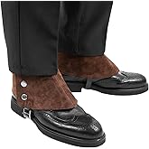 Gangster Spats for Men Roaring 20's Gangster Spats Costume Accessory 1920s Accessories Gangster Spats Shoes Covers
