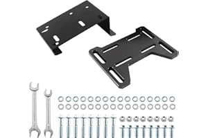 TUWEEN Torque Converter Engine Mount Plate Motor Riser Kit for Predator 212cc 224cc 196cc 6.5hp for Honda GX160 GX200 for Oryxearth Monster Mega Moto 80cc 105cc MMB80 MMB105 for Coleman RB100 RT100