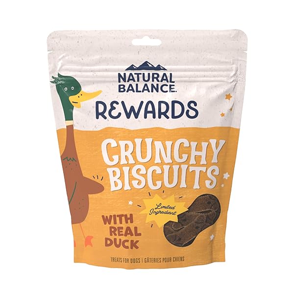 NATURAL BALANCE LIMITED INGREDIENT REWARDS CRUNCHY BISCUITS, GRAIN-FREE...