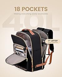 LOVEVOOK Travel Backpack for Women Men as Personal