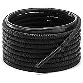 Shoemate Wax Round Shoelaces for Boots and Dress Oxford Shoes, Shoe Strings