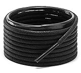 Shoemate Wax Round Shoelaces for Boots and Dress