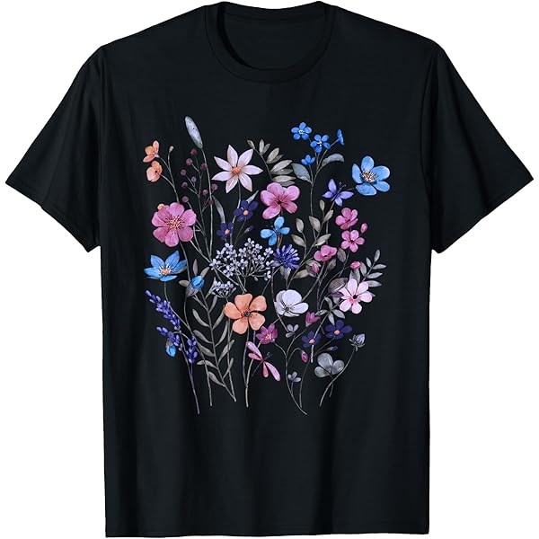 Amazon.com: Womens Foxglove Daisy Tulip Floral Subtle Floral
