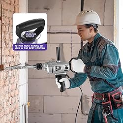 10-Amp Corded Duty Drill Mixer Set, Mixing Drill