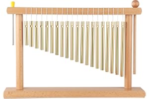 LIEKE 20 Tone Tabletop Wind Chime Hand Chime Sound Healing Instrument for Zen Yoga Meditation Mindfulness