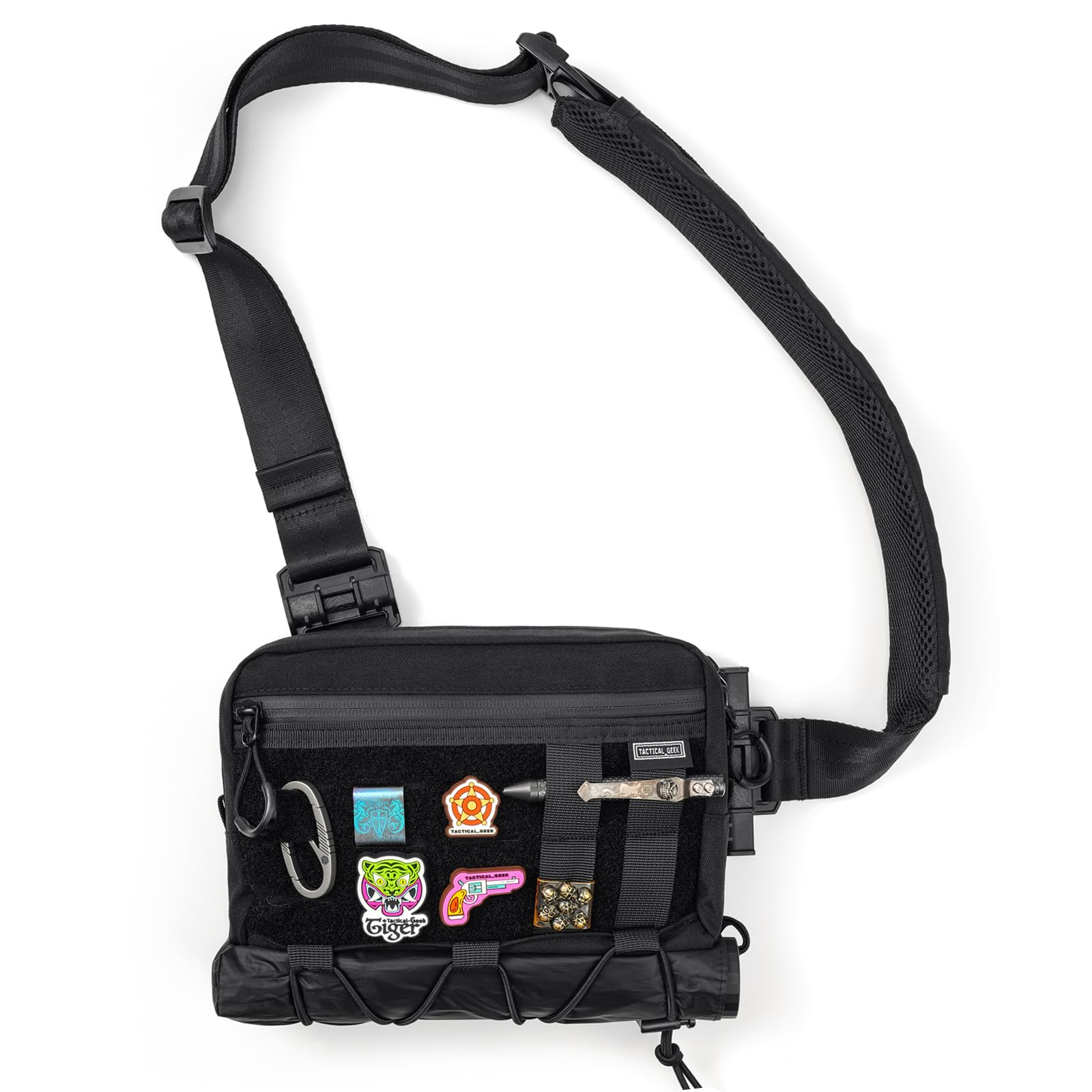 TACTICAL_GEEK Crossbody Shoulder Bag, Nylon