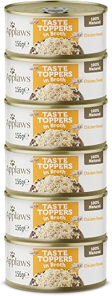 Applaws 100% Natural Dog Food Chicken in Broth 156 g Tin Pack of 6