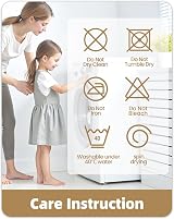 COLOR&GEOMETRY Absorbent Bath Mat 40x60 cm Non Slip Machine Washable Grey view 9
