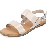 Journee Collection Women's Lavine Multi Strap Flat Sandals