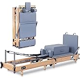 Oak Foldable Reformer Pilates Machine - View #6