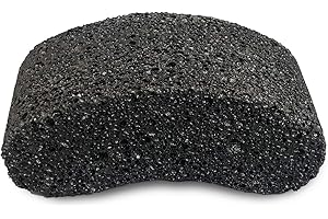 Bicrops Natural Lava Pumice Stone, Pedicure Tool, Hard Callus Dead Skin Remover, Foot File for Exfoliation & Fine Foot Scrubber for Smoothing & Softening Skin…