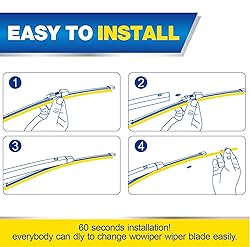 5 PLUS® Windshield Wiper Blades Replacement for