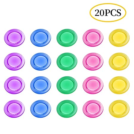 HIMETSUYA 20 Piezas imanes Que sostienen imanes Fuerza Adhesiva de ...