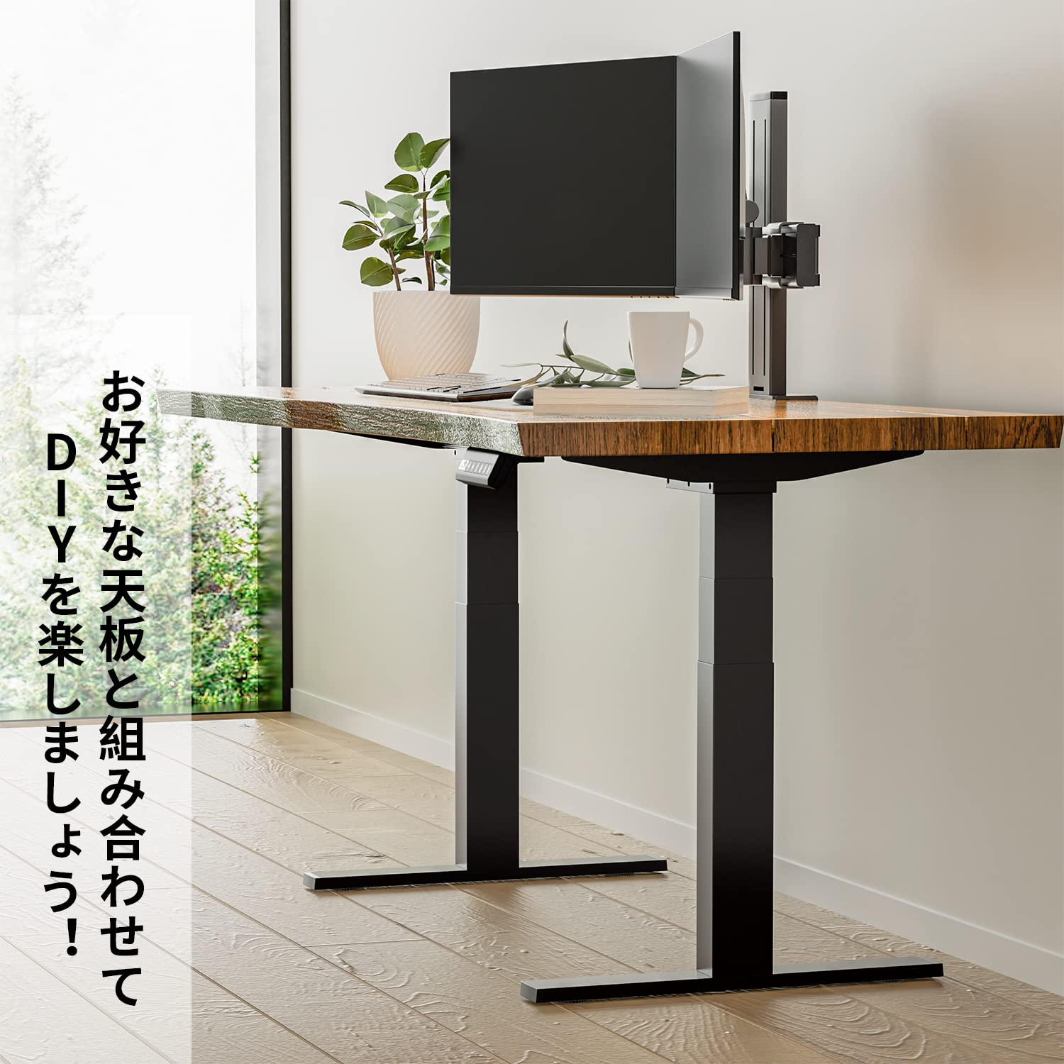 Elevating Computer Desk Mua Alebert Electric Elevating Desk, Elevating Desk, Legs, 3-Level ...