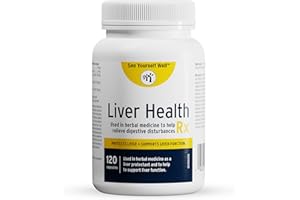 Liver Health Rx: Liver Detox, Liver Cleanse & Fatty Liver Repair. Liver Health Formula with Milk Thistle Extract, Dandelion R