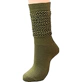 Galsang Women's Slouch socks Women's Knee-High Scrunch Socks for Women,Soft Long Scrunch Boot Socks,#K306