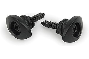 PLANET WAVES D'Addario Accessories Elliptical End Pins, Black