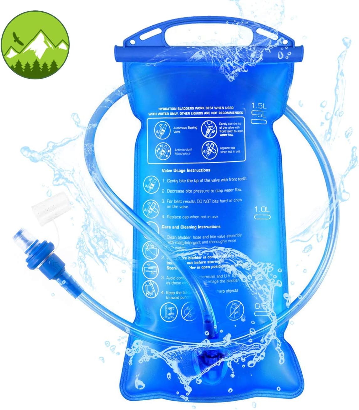 zaino d'acqua per ciclismo 3l