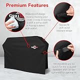 GrillTough Heavy Duty BBQ Grill Cover 75x66x109 cm Waterproof UV Safe view 4