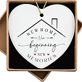 New Home Ornament House Warming Gifts New Home New Beginning House Warming Gift for Couple First Home Christmas Tree Decorations