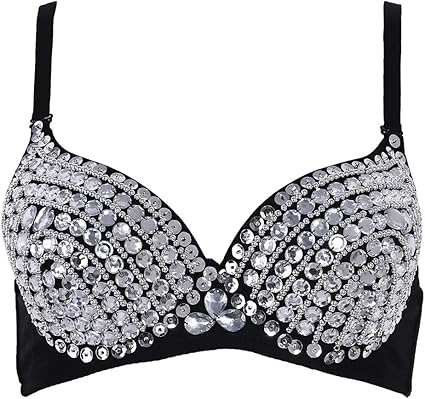 reggiseno con strass