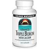SOURCE NATURALS Advanced Triple Boron with Calcium Capsule, 240 Count