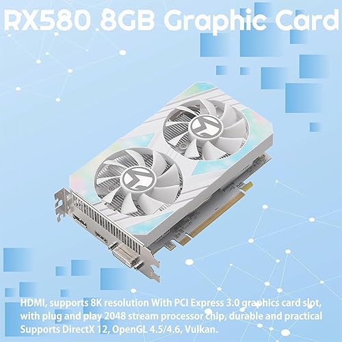 Rx 580 8k Resolution Graphics Card Maxsun AMD Radeon RX 580