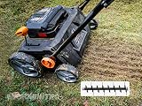 WORX Nitro 36V Cordless Scarifier Aerator WG855E.9 4-Position Height 40L Bag view 3