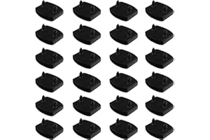 XIAONAN 24Pcs 55mm×9mm Plastic Bed Slat Cover Replacement Holders Centre Caps for Holding Securing Wooden Slats Bed Base