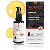 Mineaderm Liposomal Vitamin C Serum with Hyaluronic Acid, Green Tea, Aloe Vera &amp; Vitamin E, Hydrating Facial Serum for Even-Looking Skin, 1 fl oz