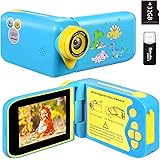 Kids Camera, Digital Kids Video Camera Camcorder with 270°Rotation 2.4 Inch Screen, 1080P FHD Video Camera Recorder for Kids 