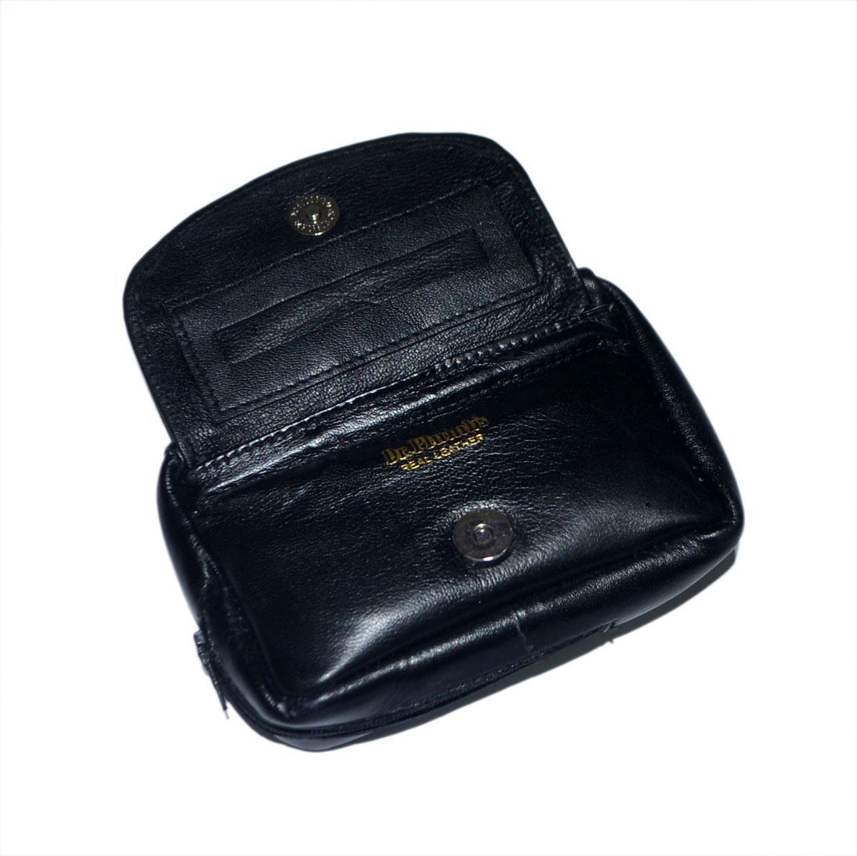 P35515 - Dr Plumb Combination Leather Tobacco Pouch with Rounded Corners