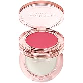 Wander Beauty Double Date Lip & Cheek - Rendezvous/Swipe - 4-in-1 Cream Blush & Tint - Blush, Moisturizer, Balm & Eye Gloss - Multitasking Eye, Cheek & Makeup with Green Tea - 0.07 oz