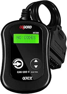 OBD2 Scanner CAN OBDII Code Reader - Scan Tool for Check Engine Light - Universal Diagnostic for Car, SUV, Truck and Van (MS300)